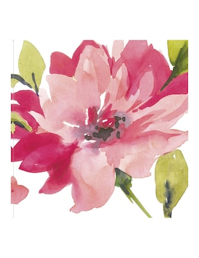 Cuadro decorativo Flor Carmesí II técnica mixta Cuadros Jr Floración