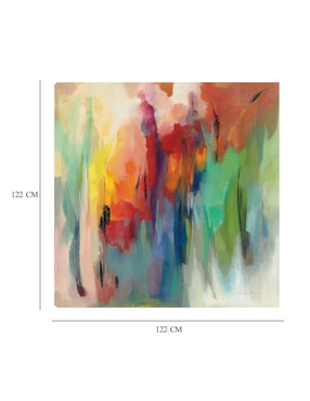 Cuadro decorativo Arcoiris de marzo técnica mixta Cuadros Jr Colores
