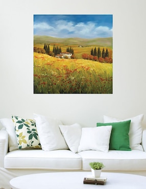Cuadro decorativo Esplendor de la toscana técnica mixta Cuadros Jr Caminos