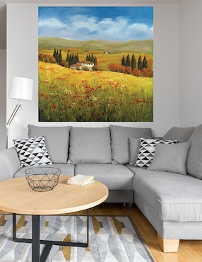 Cuadro decorativo Esplendor de la toscana técnica mixta Cuadros Jr Caminos