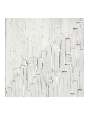 Cuadro decorativo Escalera gris técnica mixta Cuadros Jr Formas
