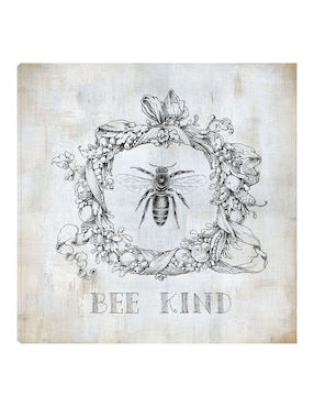 Cuadro decorativo Abeja II técnica mixta Cuadros Jr Animales Domésticos