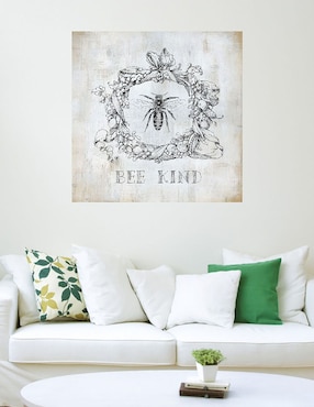 Cuadro decorativo Abeja II técnica mixta Cuadros Jr Animales Domésticos