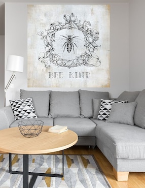 Cuadro decorativo Abeja II técnica mixta Cuadros Jr Animales Domésticos
