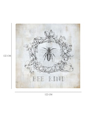 Cuadro decorativo Abeja II técnica mixta Cuadros Jr Animales Domésticos
