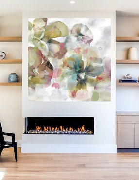 Cuadro decorativo Eterea I técnica mixta Cuadros Jr Floración