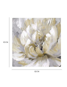 Cuadro decorativo Estallido de oro de primavera técnica mixta Cuadros Jr Floración