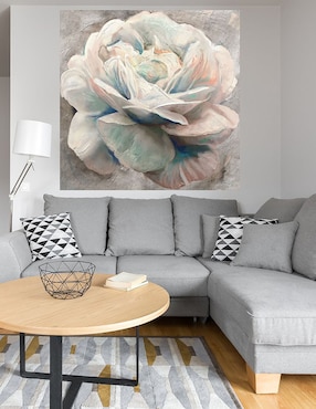 Cuadro decorativo Confeti Peonia técnica mixta Cuadros Jr Floración