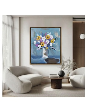Pintura Un Florero técnica acrílico Lune Art Gallery