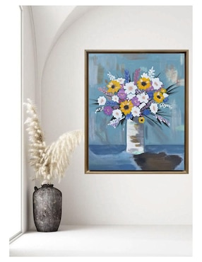 Pintura Un Florero técnica acrílico Lune Art Gallery