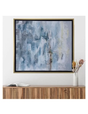Pintura Horizonte azul técnica acrílico Lune Art Gallery