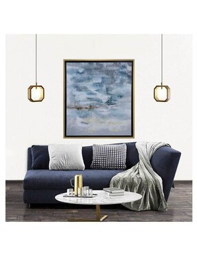 Pintura Horizonte azul técnica acrílico Lune Art Gallery