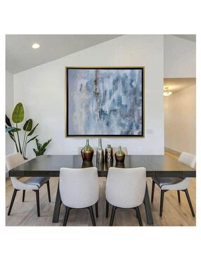 Pintura Horizonte azul técnica acrílico Lune Art Gallery