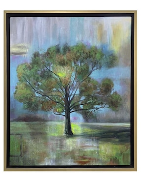 Pintura Lemon Tree técnica acrílico Lune Art Gallery Nature