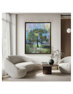 Pintura Lemon Tree técnica acrílico Lune Art Gallery Nature