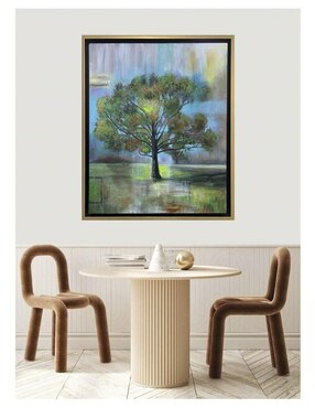 Pintura Lemon Tree técnica acrílico Lune Art Gallery Nature