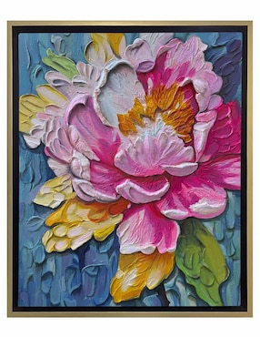 Pintura Flowers técnica mixta Lune Art Gallery