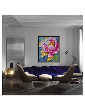Pintura Flowers técnica mixta Lune Art Gallery