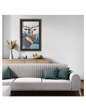 Pintura Venado técnica acrílico Lune Art Gallery AnimalArt