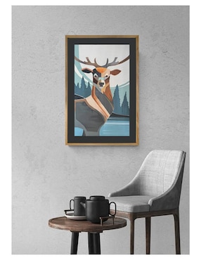 Pintura Venado técnica acrílico Lune Art Gallery AnimalArt