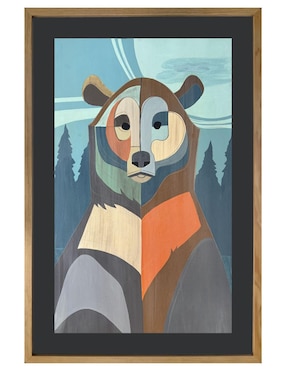 Pintura Bear técnica acrílico Lune Art Gallery AnimalArt
