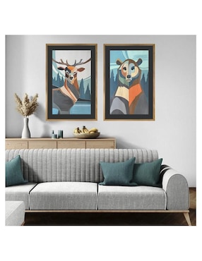 Pintura Bear técnica acrílico Lune Art Gallery AnimalArt