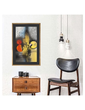 Pintura Eclipse técnica acrílico Lune Art Gallery