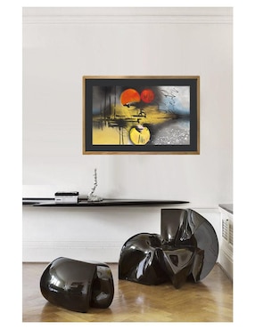 Pintura Eclipse técnica acrílico Lune Art Gallery