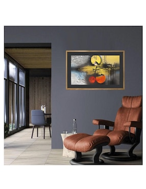 Pintura Eclipse técnica acrílico Lune Art Gallery