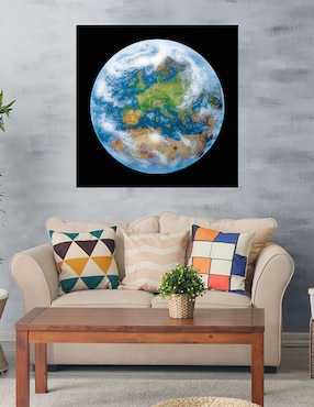 Cuadro decorativo Globo terráqueo I técnica mixta Cuadros Jr Globo Terráqueo
