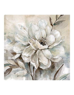Cuadro decorativo Florecer neutral I técnica mixta Cuadros Jr Floración