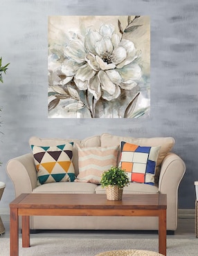 Cuadro decorativo Florecer neutral I técnica mixta Cuadros Jr Floración
