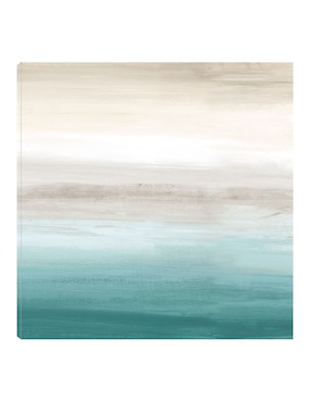 Cuadro decorativo Paisaje turquesa III técnica mixta Cuadros Jr Playas
