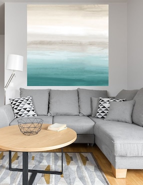 Cuadro decorativo Paisaje turquesa III técnica mixta Cuadros Jr Playas