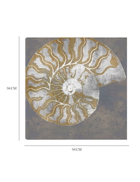 Cuadro decorativo Nautilo I técnica mixta Cuadros Jr Animales Marinos