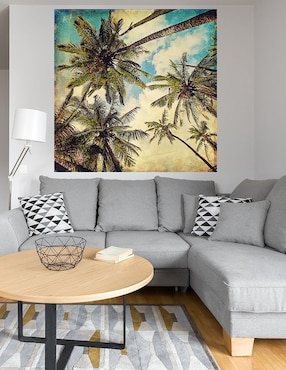 Cuadro decorativo Palmas de Islas Kauai técnica mixta Cuadros Jr Palmas