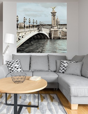 Cuadro decorativo París 12 técnica mixta Cuadros Jr Puentes