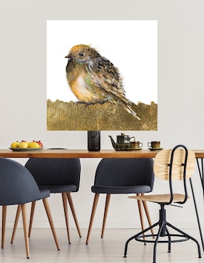 Cuadro decorativo Pájaro de oro técnica mixta Cuadros Jr Aves Silvestres
