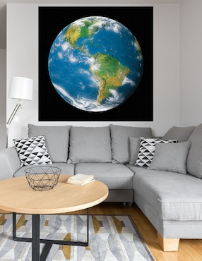 Cuadro decorativo Globo terráqueo II técnica mixta Cuadros Jr Globo Terráqueo