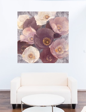 Cuadro decorativo Flores ciruelas técnica mixta Cuadros Jr Floración