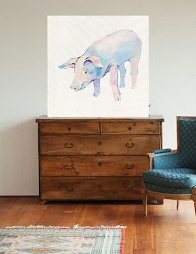 Cuadro decorativo Horacio técnica mixta Cuadros Jr Animales Domésticos