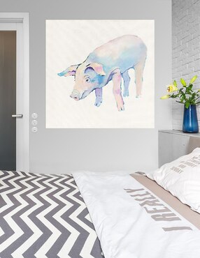 Cuadro decorativo Horacio técnica mixta Cuadros Jr Animales Domésticos