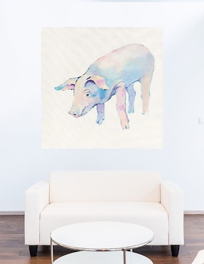 Cuadro decorativo Horacio técnica mixta Cuadros Jr Animales Domésticos