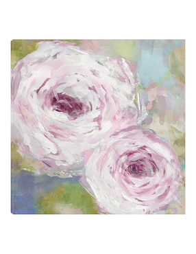 Cuadro decorativo Neblina floral técnica mixta Cuadros Jr Floración