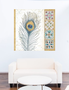 Cuadro decorativo Jardín de rosas IV técnica mixta Cuadros Jr Objetos
