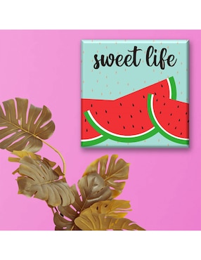 Cuadro decorativo Industria Grafica Ciento 23 Sweet life