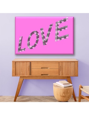 Cuadro decorativo Industria Grafica Ciento 23 Love