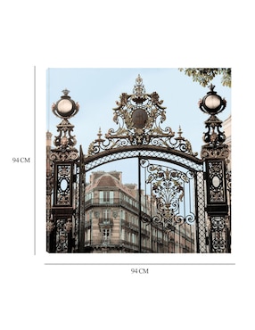 Cuadro decorativo Puertas de París II técnica mixta Cuadros Jr Arquitectura