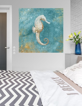Cuadro decorativo Tesoros del mar I técnica mixta Cuadros Jr Animales Marinos