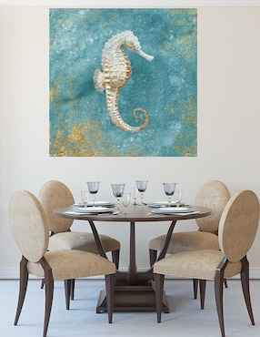 Cuadro decorativo Tesoros del mar I técnica mixta Cuadros Jr Animales Marinos